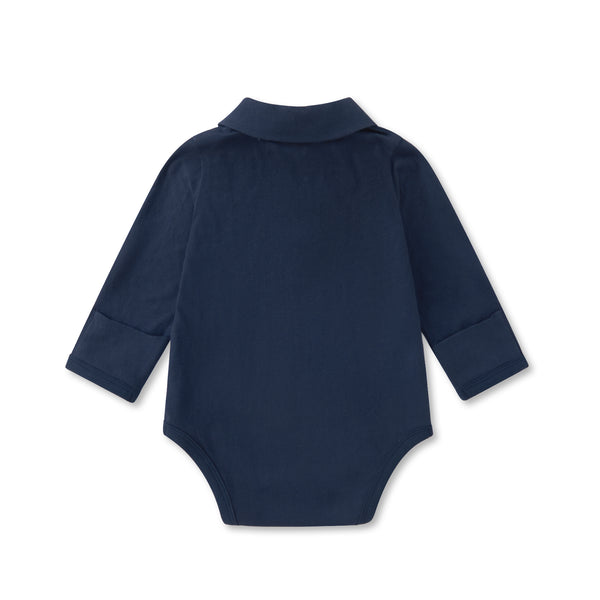pureborn Baby Boys Bodysuit Long Sleeve Soft Cotton Romper One-piece Outfit