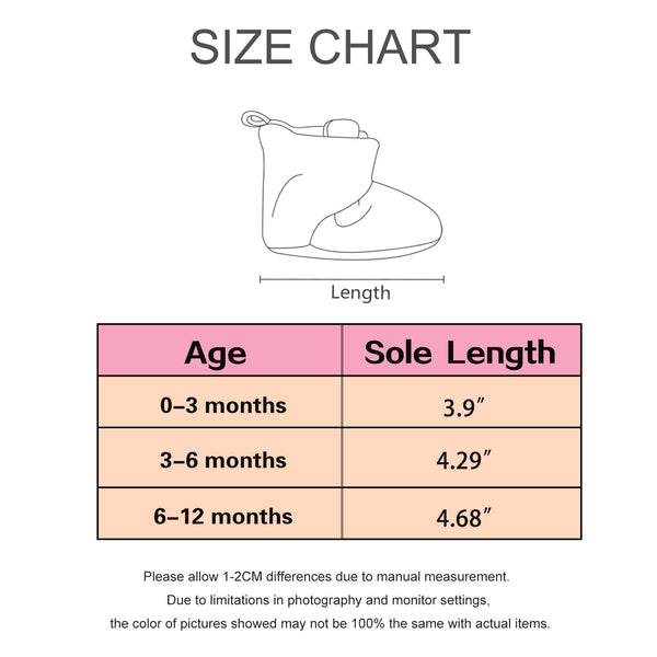 Pureborn Baby Fleece Booties