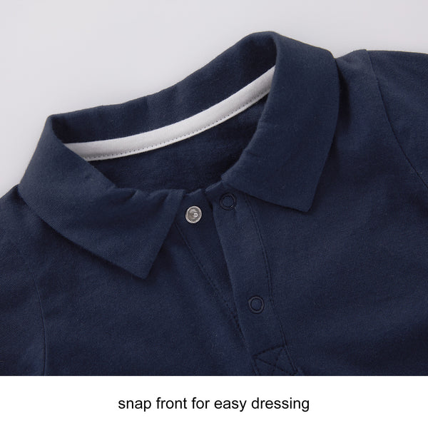 pureborn Baby Boys Bodysuit Long Sleeve Soft Cotton Romper One-piece Outfit