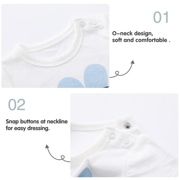 pureborn 2-Pack Baby Bodysuit