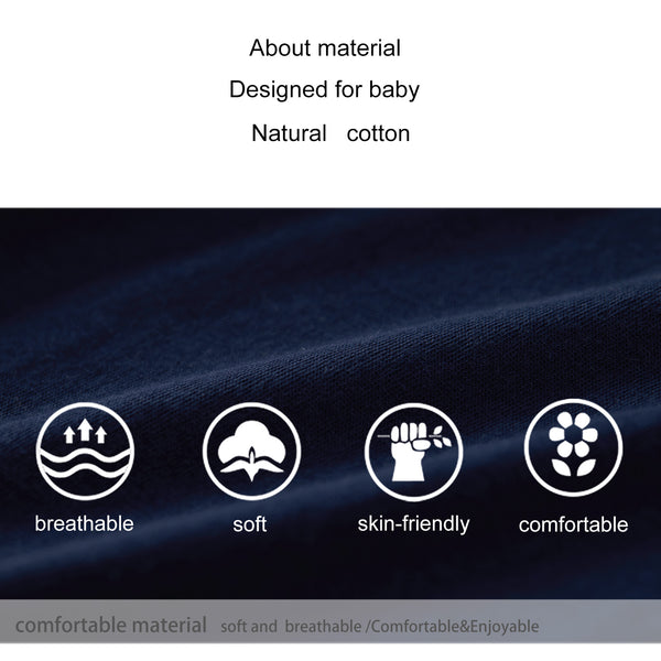 pureborn Baby Boys Bodysuit Long Sleeve Soft Cotton Romper One-piece Outfit