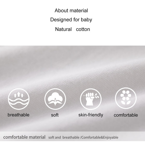 pureborn Baby Boys Bodysuit Raglan Sleeve Soft Cotton Romper One-piece Outfit