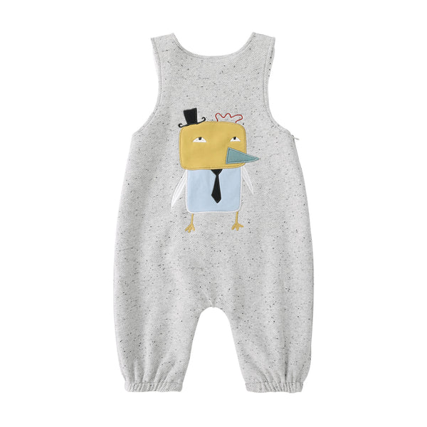 Pureborn Toddler Boys Cartoon Baby Overalls
