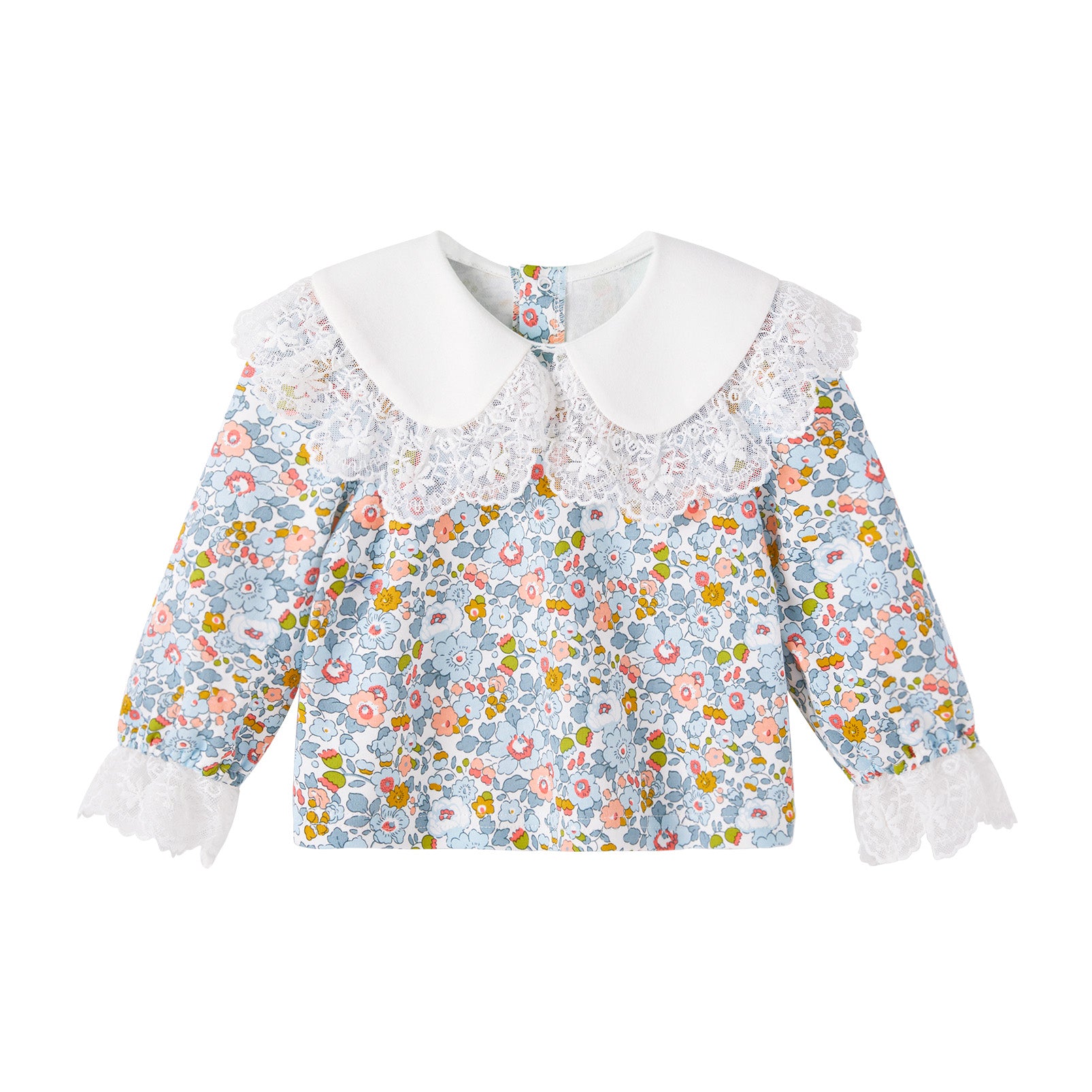 pureborn Baby Girls Blouses Infant Long Sleeve Cotton Spring Autumn Tops