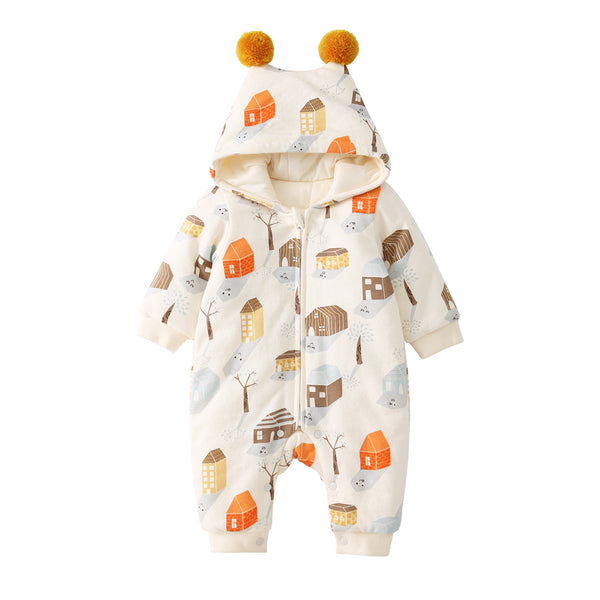 Pureborn Cartoon Prints Jumpsuits