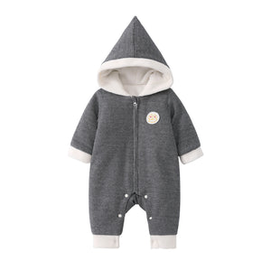 Pureborn Baby Houndstooth Pramsuit