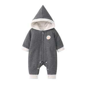 Pureborn Baby Houndstooth Pramsuit