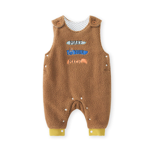 Pureborn Baby Fleece Overall