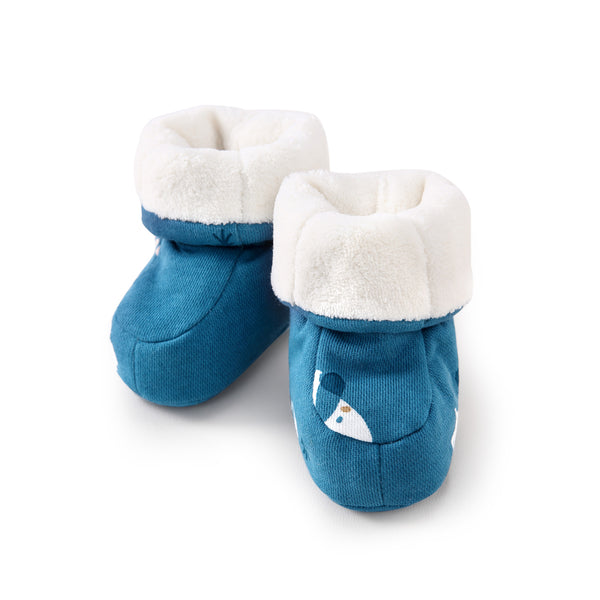 Pureborn Baby Cartoon Soft Booties