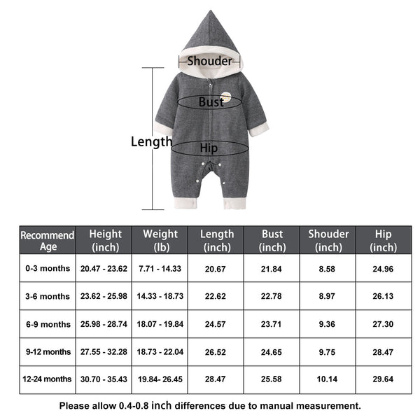 Pureborn Baby Houndstooth Pramsuit