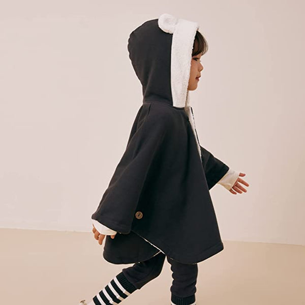 pureborn Baby Boys Girls Hooded Cape Cloak Winter Fall Warm Outwear Poncho