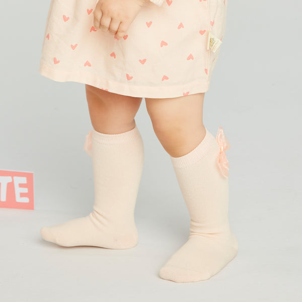 Pureborn Baby Girl Socks with Bowknot