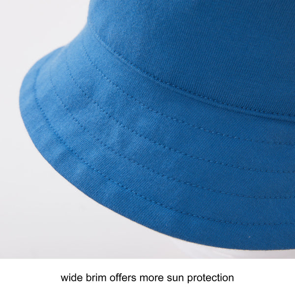 pureborn Baby Reversible Hat Infant Boys Bucket Hat Sun Protection Breathable Cotton Cap