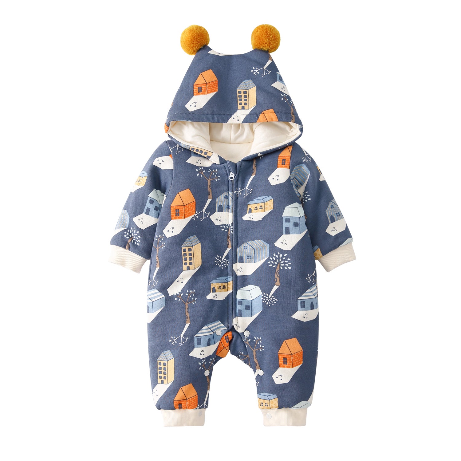 Pureborn Cartoon Prints Jumpsuits