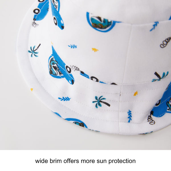 pureborn Baby Boys Sun Hat Sun Protection Bucket Hat Cotton Cap