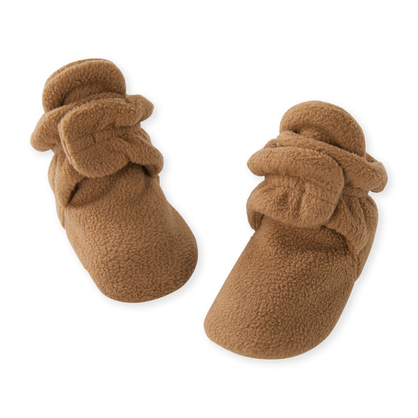pureborn Unisex Baby Boy Girl Fleece Cozy Booties Warm Infant Shoes