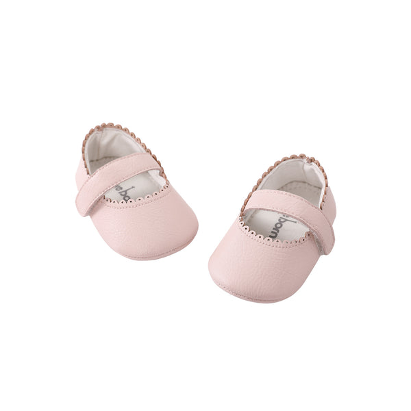 Pureborn Baby Leather Crib Shoes