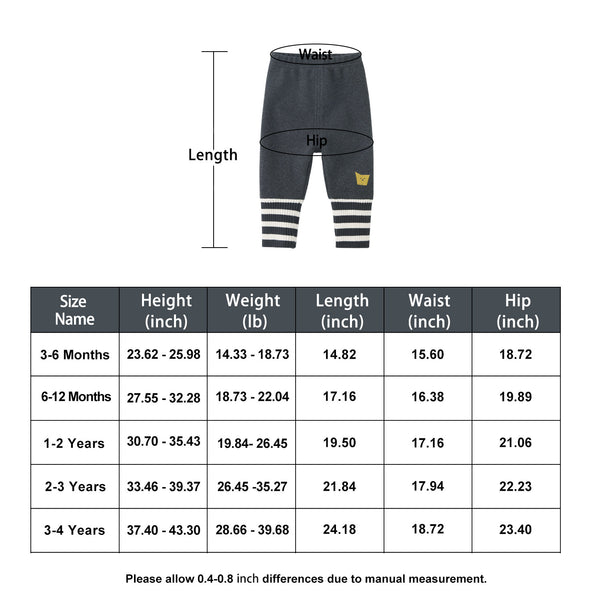 Pureborn Baby Leggings Pants
