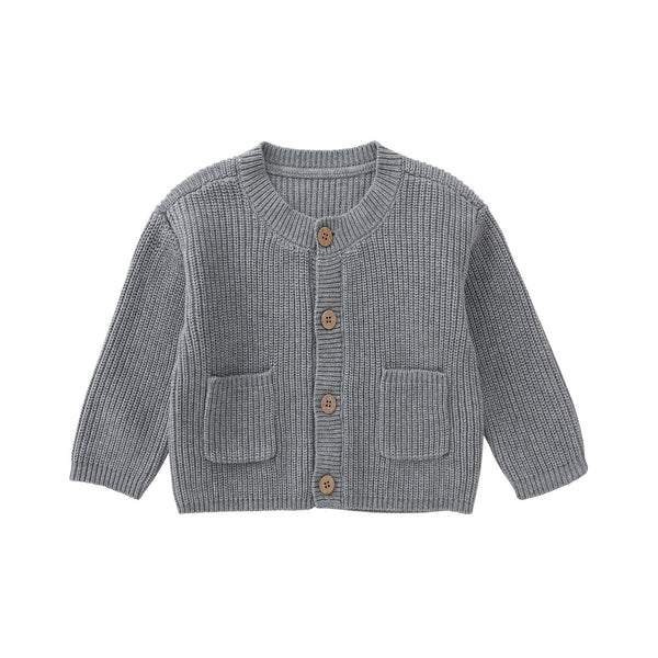 Pureborn Baby Boys Girls Toddler Long Sleeve Cardigan