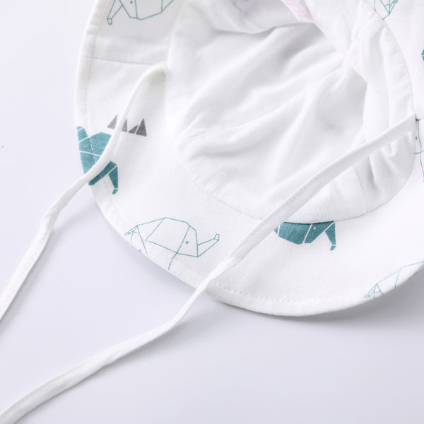 Pureborn Unisex Baby Cartoon Elephant Sun Hat