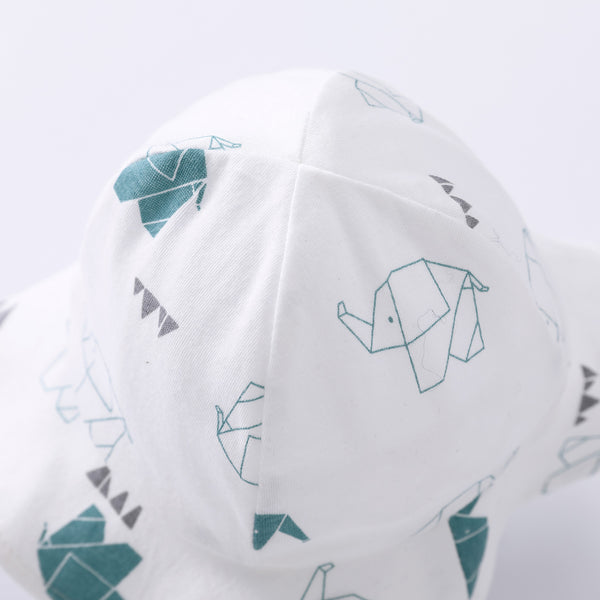 Pureborn Unisex Baby Cartoon Elephant Sun Hat